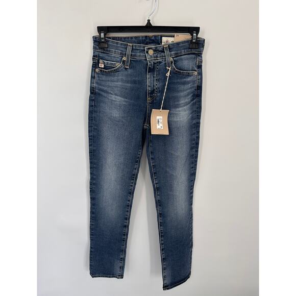 AG Jeans Adriano Goldschmied NWT Mari High Rise Slim Straight Denim Jeans  // 24 - Picture 5 of 13